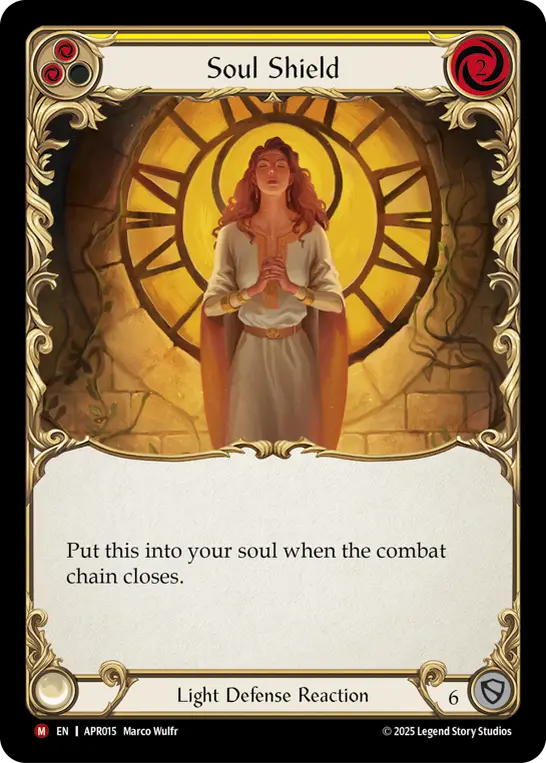 Soul Shield card image, pitch 2