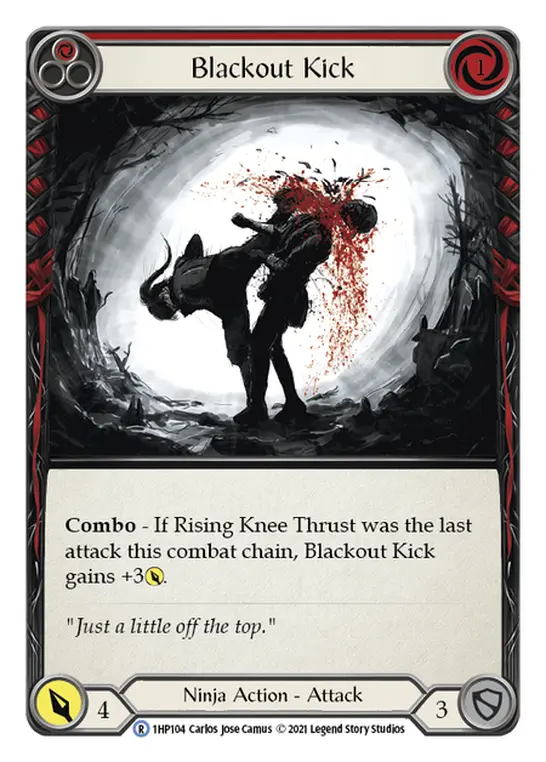 Blackout Kick card image, pitch 1