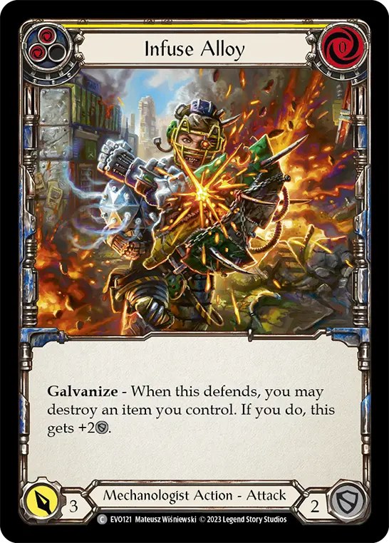 Infuse Alloy card image, pitch 2