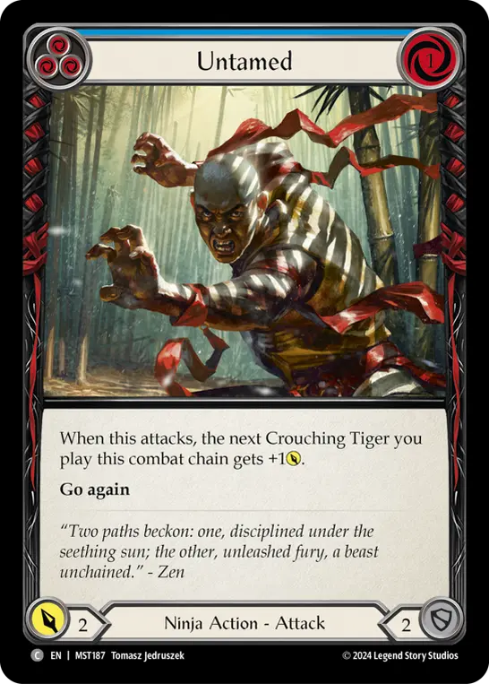 Untamed card image, pitch 3