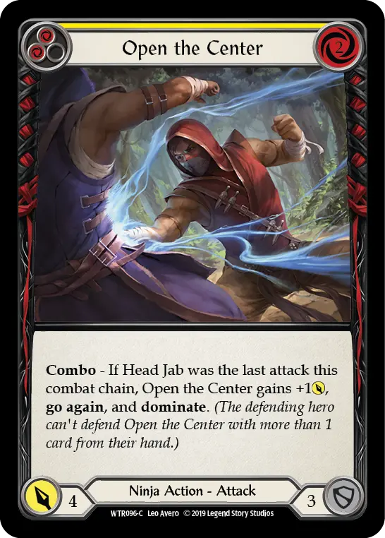 Open the Center card image, pitch 2