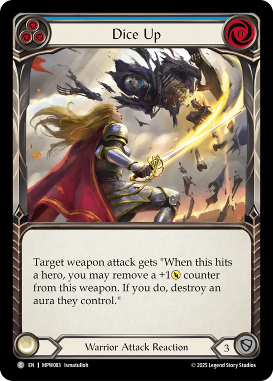 Dice Up card image, pitch 3