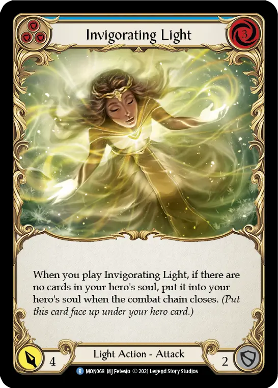 Invigorating Light card image, pitch 3
