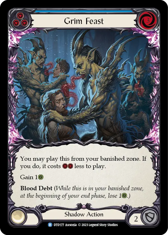 Grim Feast card image, pitch 3