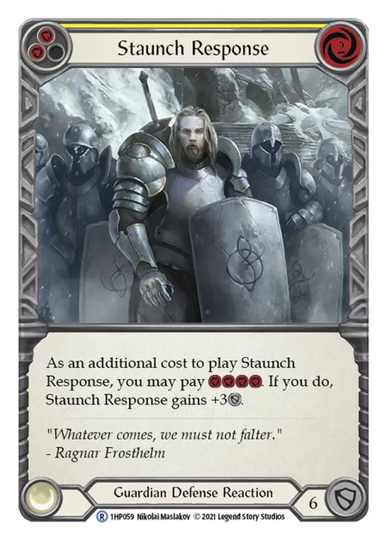 Staunch Response card image, pitch 2