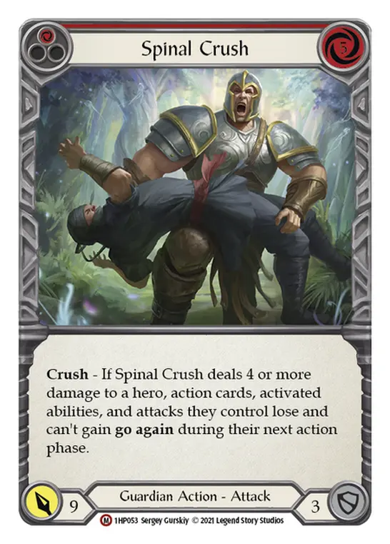 Spinal Crush card image, pitch 1