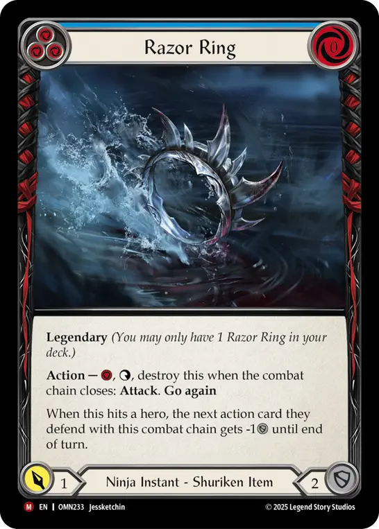Razor Ring card image, pitch 3