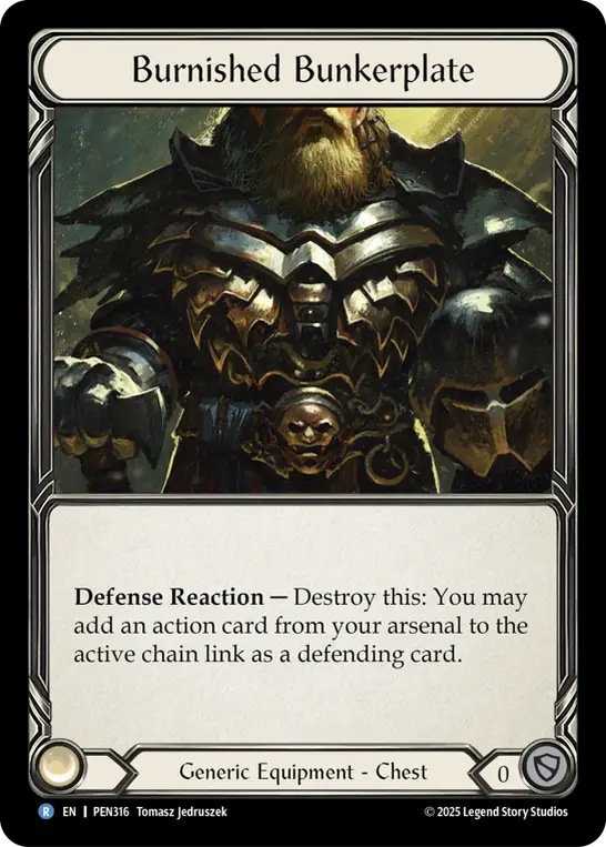 Burnished Bunkerplate card image