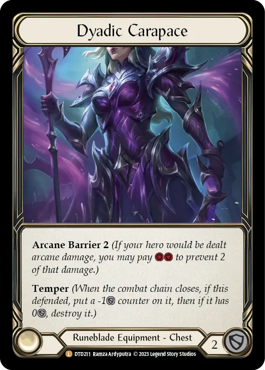 Dyadic Carapace card image