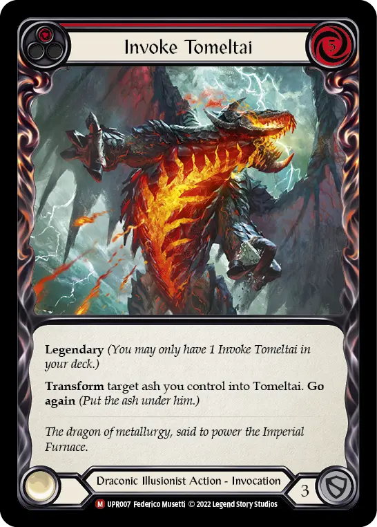 Invoke Tomeltai card image, pitch 1