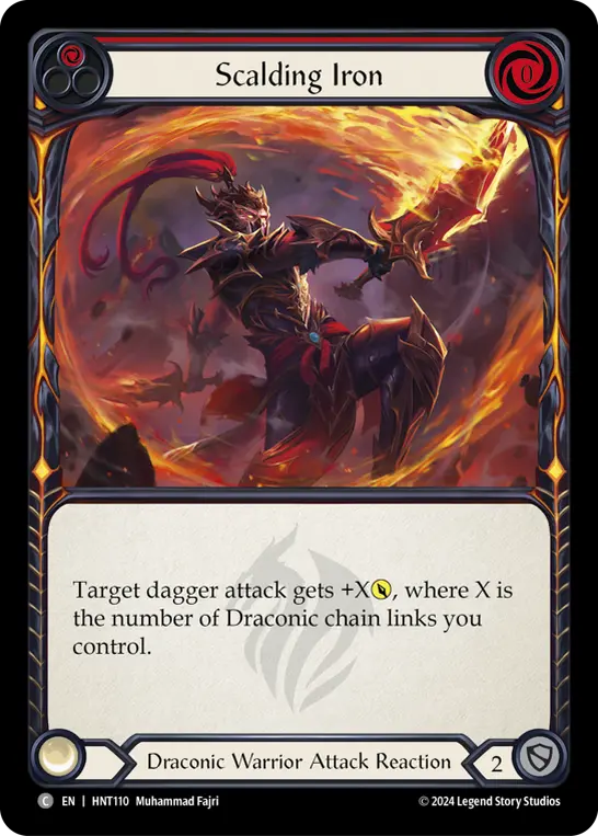 Scalding Iron card image, pitch 1