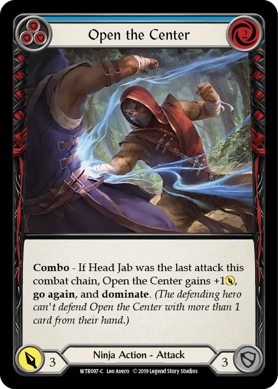 Open the Center card image, pitch 3