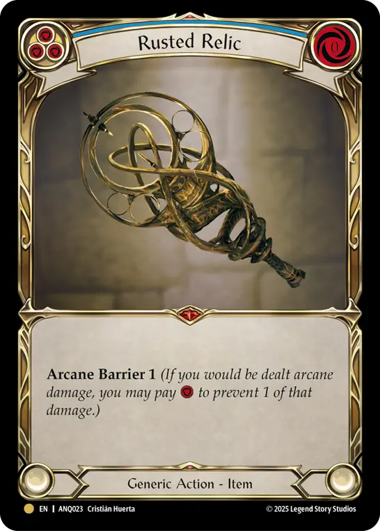Rusted Relic card image, pitch 3