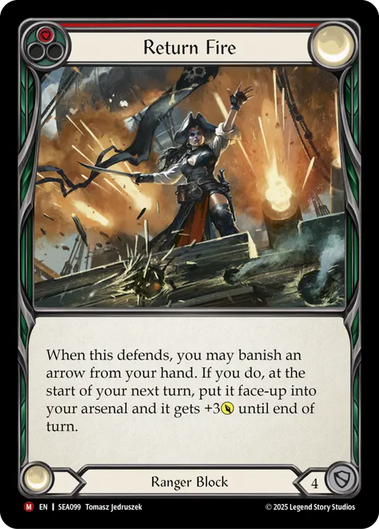 Return Fire card image, pitch 1
