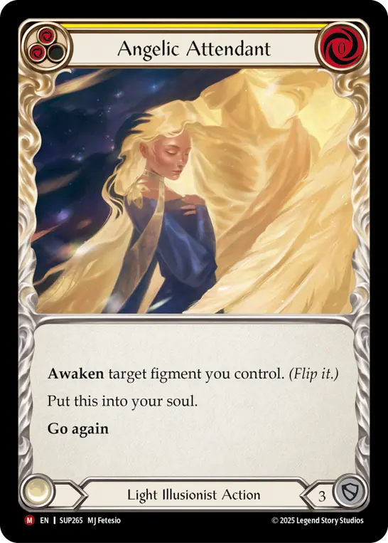 Angelic Attendant card image, pitch 2