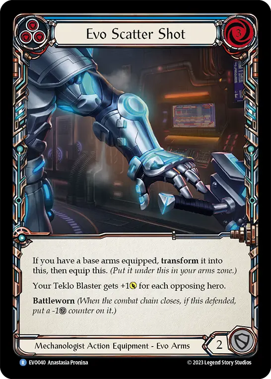 Evo Scatter Shot card image, pitch 3