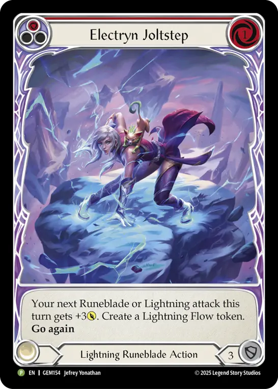 Electryn Joltstep card image, pitch 1