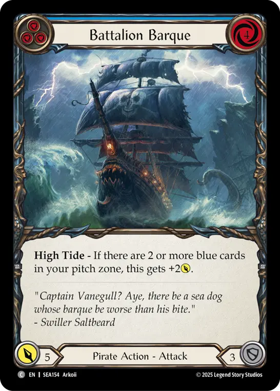 Battalion Barque card image, pitch 3