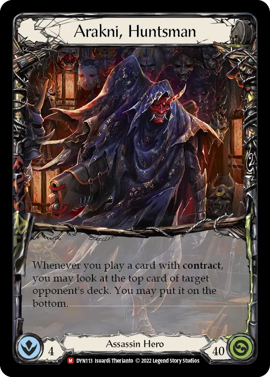 Arakni, Huntsman card image