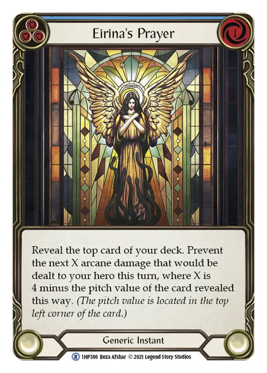 Eirina's Prayer card image, pitch 3