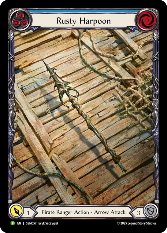 Rusty Harpoon card image, pitch 3