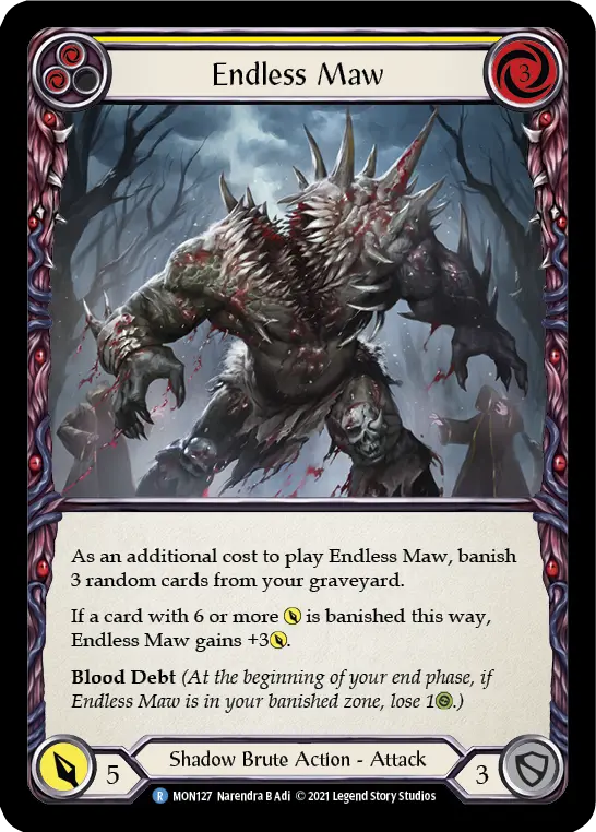 Endless Maw card image, pitch 2
