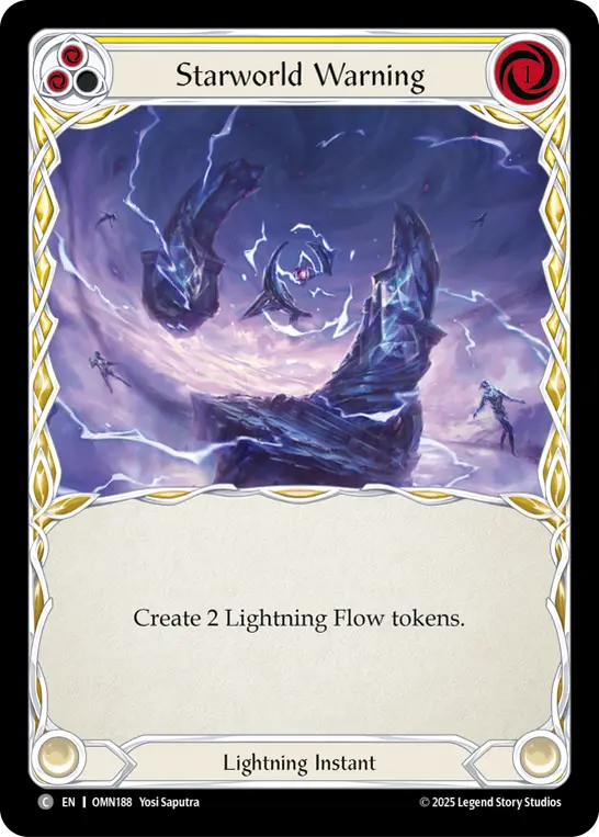 Starworld Warning card image, pitch 2