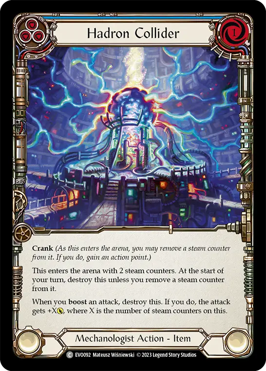 Hadron Collider card image, pitch 3