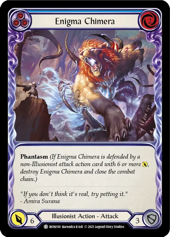 Enigma Chimera card image, pitch 3
