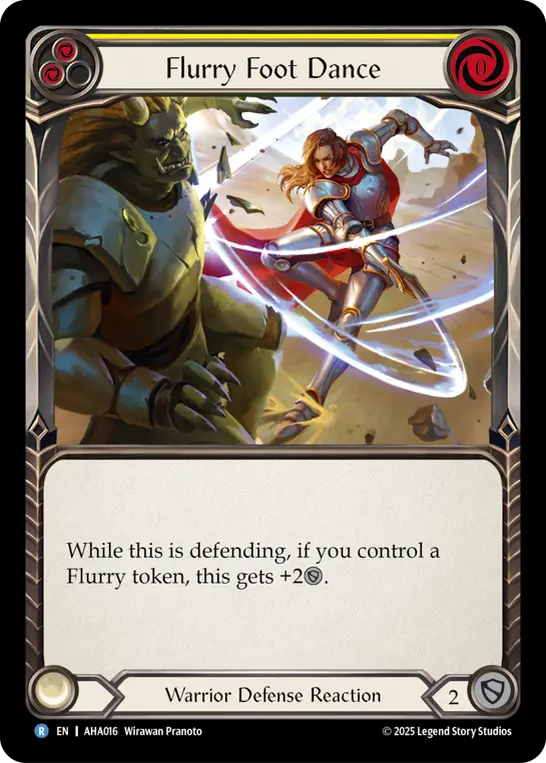 Flurry Foot Dance card image, pitch 2