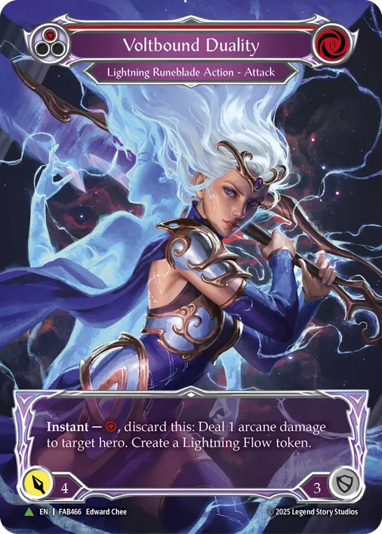 Voltbound Duality card image, pitch 1