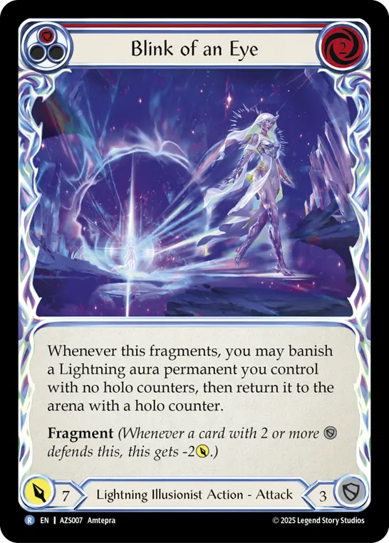 Blink of an Eye card image, pitch 1