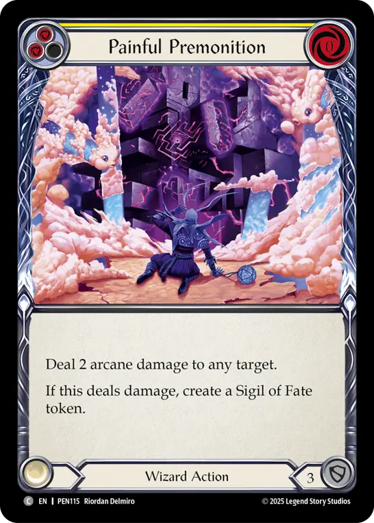 Painful Premonition card image, pitch 2