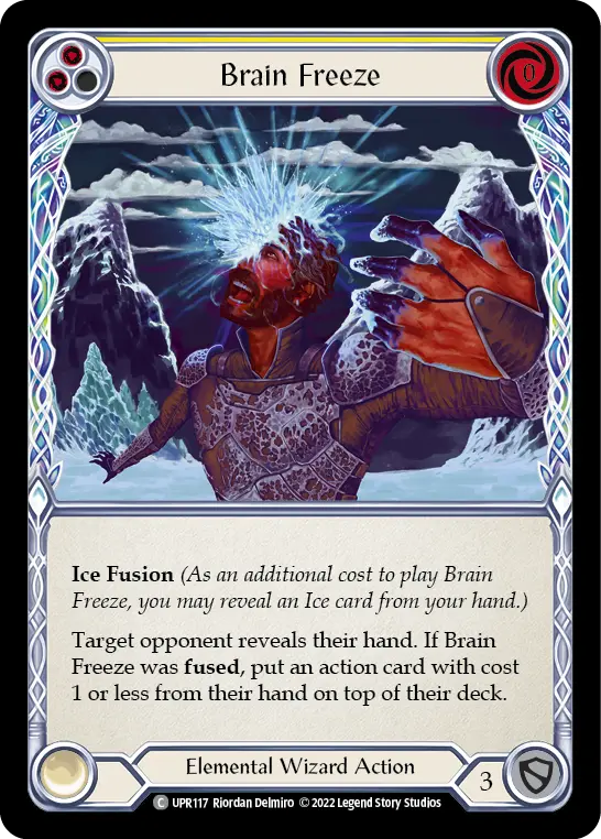 Brain Freeze card image, pitch 2