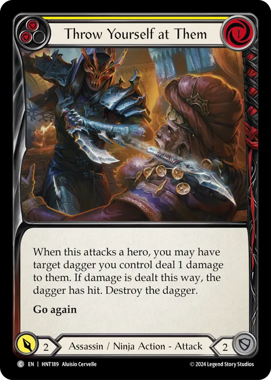 Throw Yourself at Them card image, pitch 2