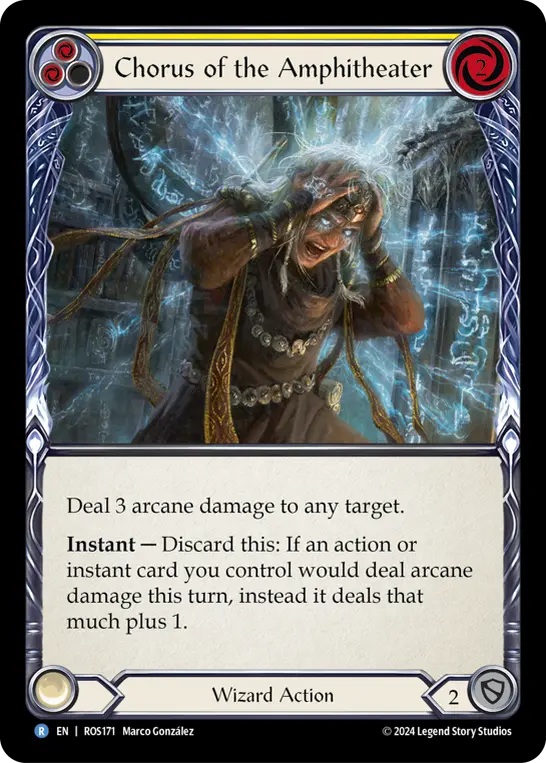Chorus of the Amphitheater card image, pitch 2