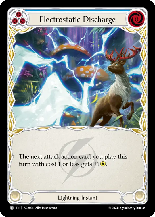 Electrostatic Discharge card image, pitch 3