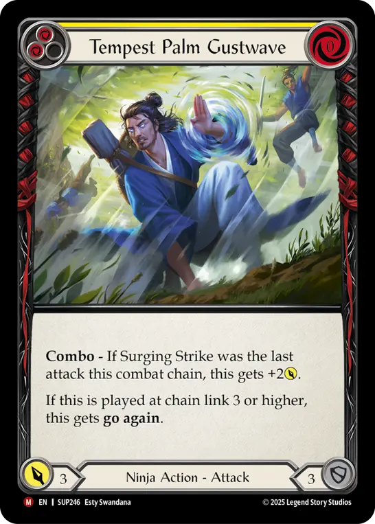 Tempest Palm Gustwave card image, pitch 2