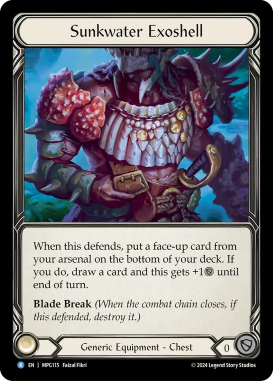 Sunkwater Exoshell card image