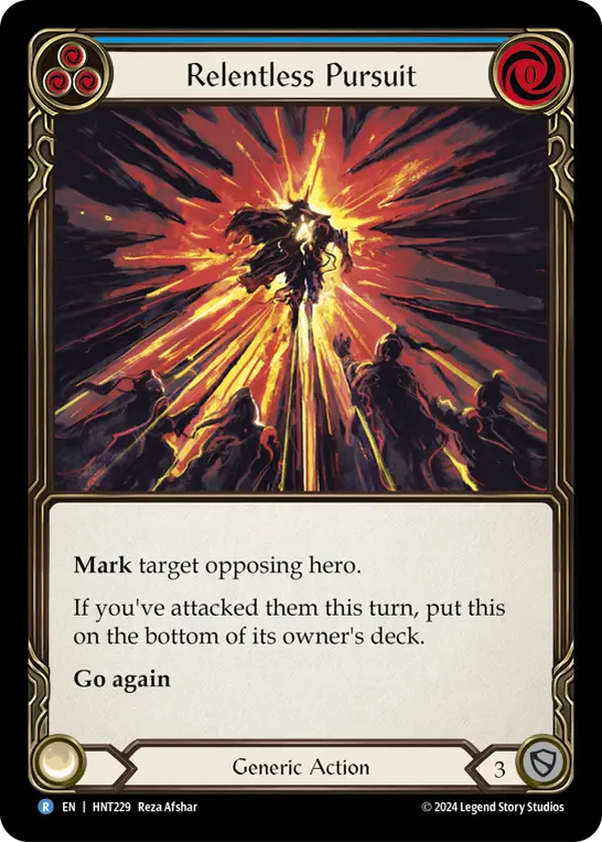 Relentless Pursuit card image, pitch 3