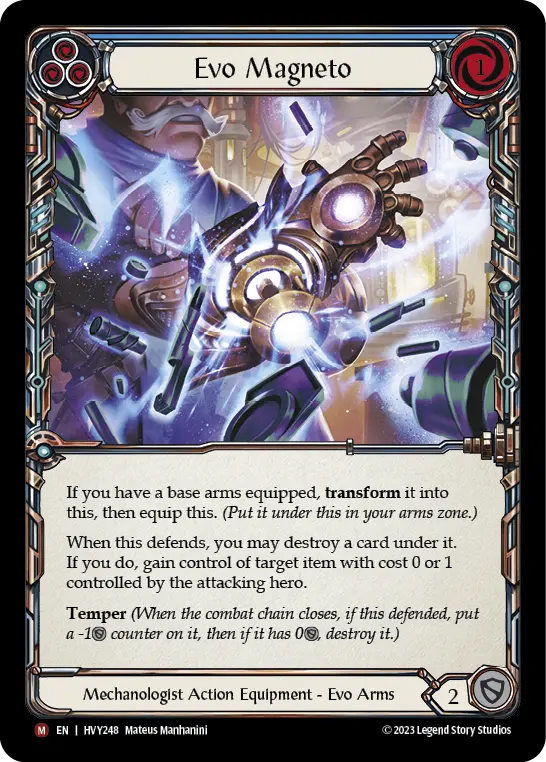Evo Magneto card image, pitch 3