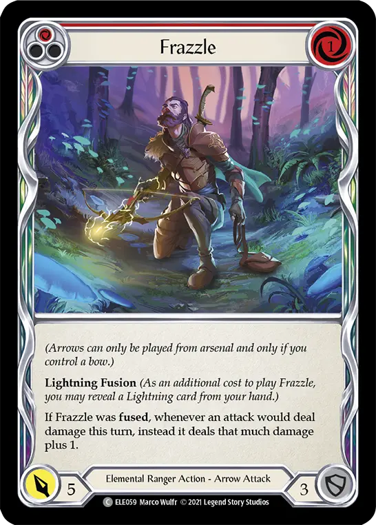 Frazzle card image, pitch 1