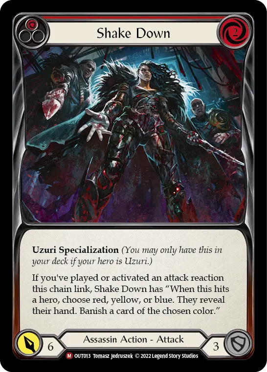 Shake Down card image, pitch 1