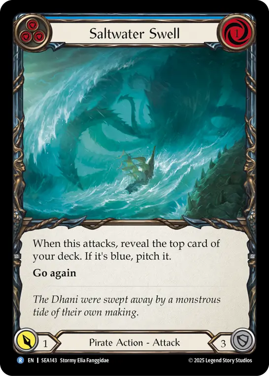 Saltwater Swell card image, pitch 3
