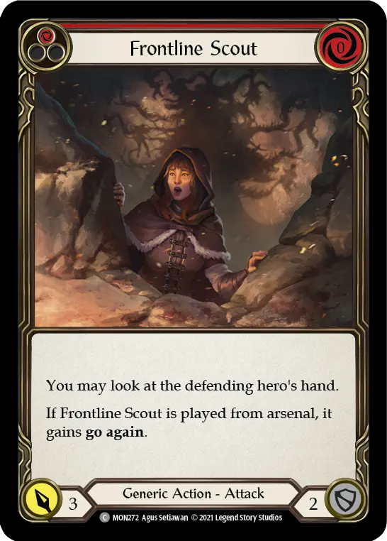 Frontline Scout card image, pitch 1