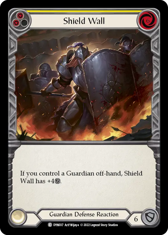 Shield Wall card image, pitch 2