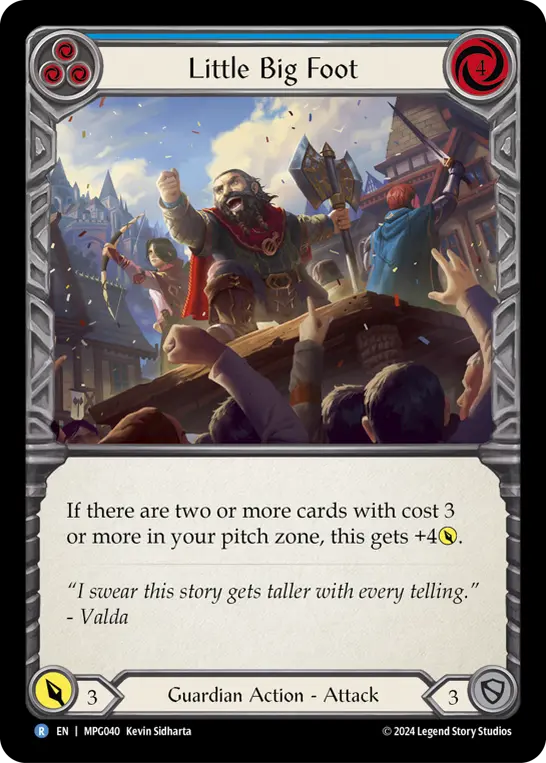 Little Big Foot card image, pitch 3