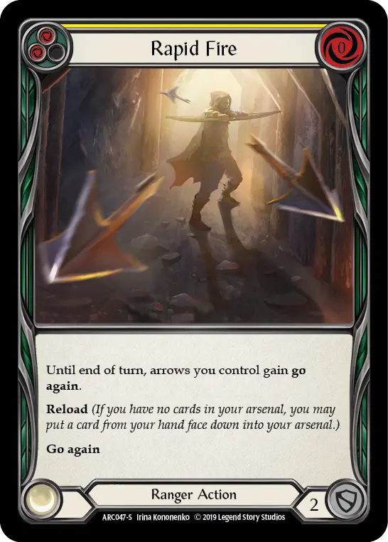 Rapid Fire card image, pitch 2