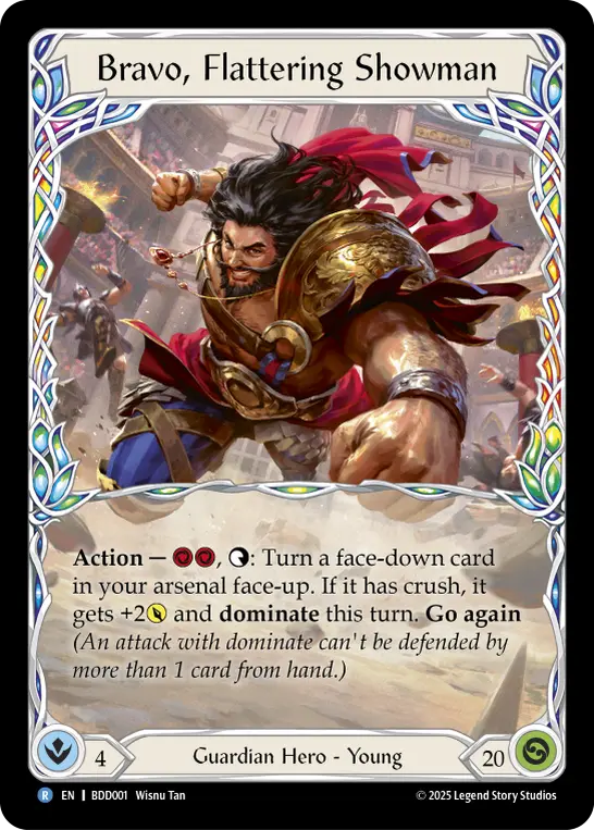 Bravo, Flattering Showman card image