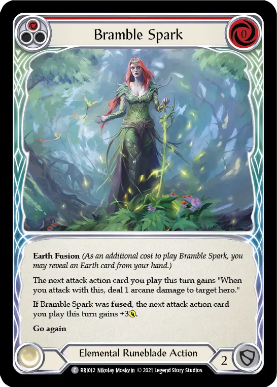 Bramble Spark card image, pitch 1